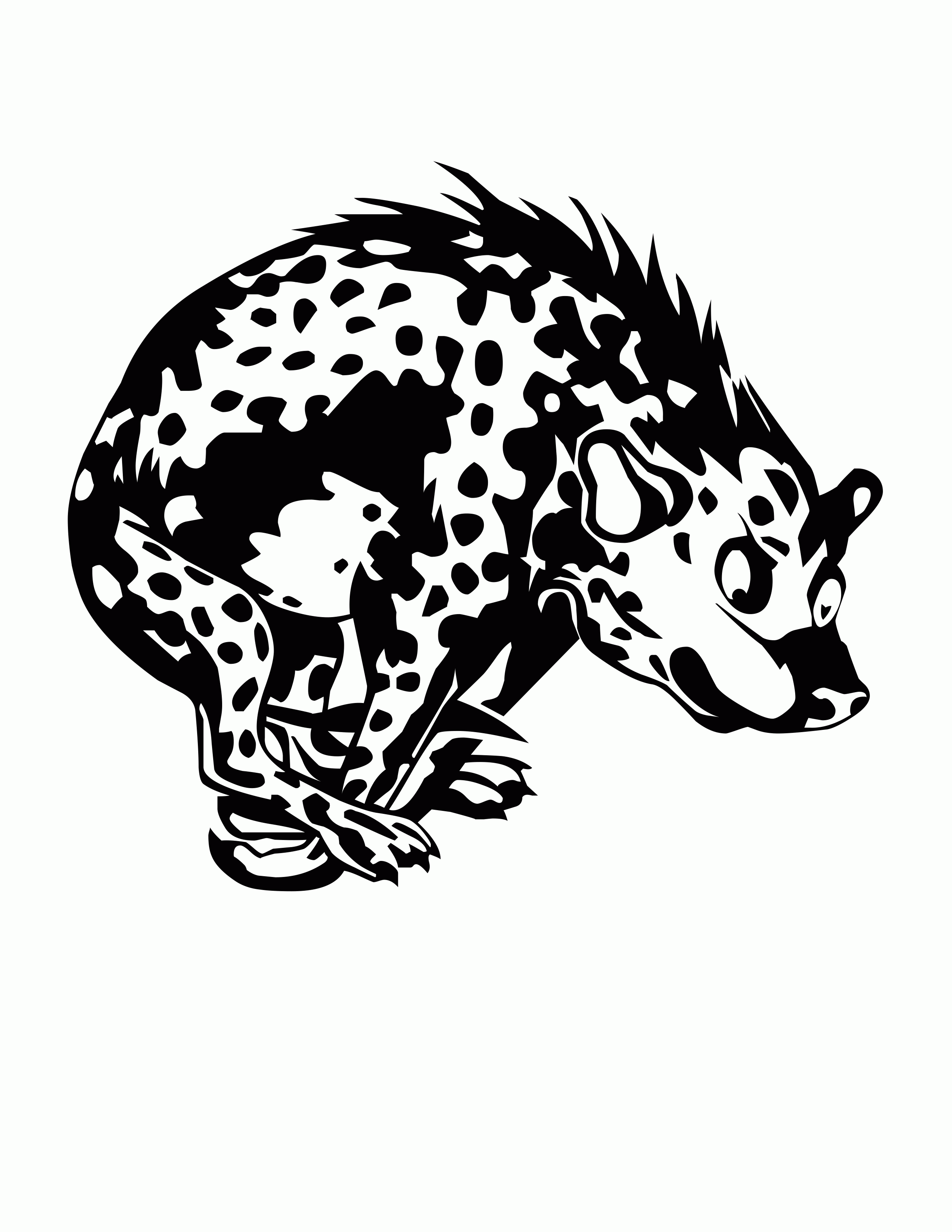 Hyena Coloring Pages - Best Coloring Pages For Kids
