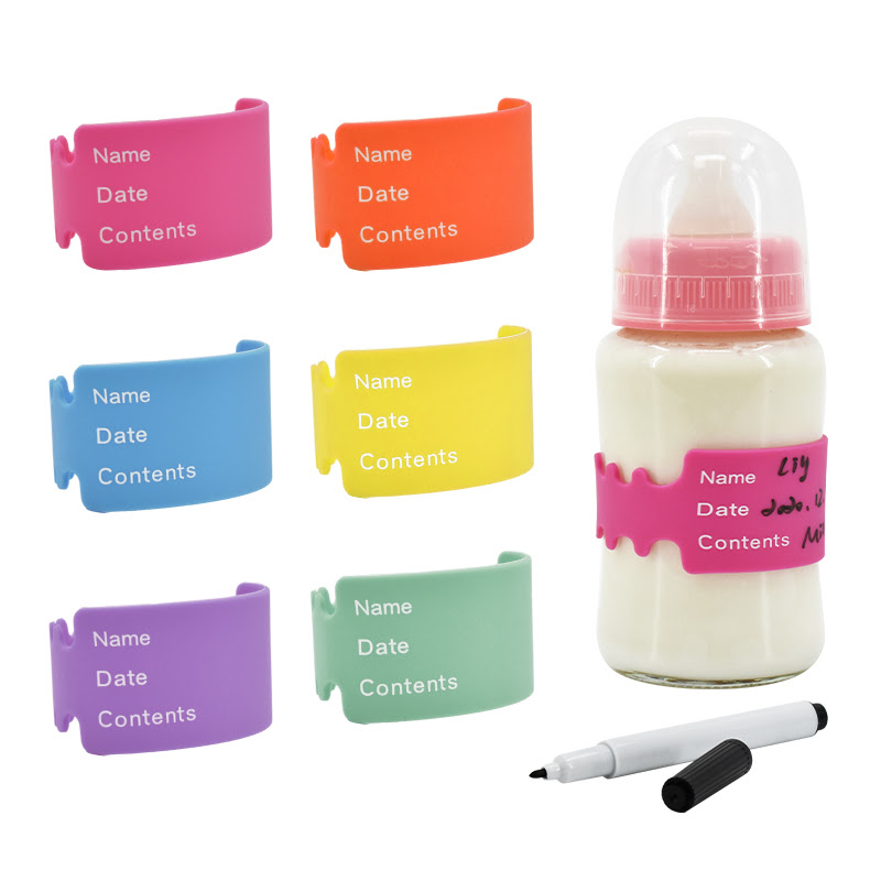 Custom Silicone Baby Bottle Label Reuse Baby Bottle Labels - Buy Silicone  Baby Bottle Label Label Maker,Labels For Bottles Reuse Baby Bottle ...