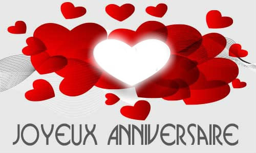 Montage Photo Anniversaire Coeur Pixiz