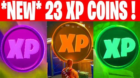 xp coins locations  fortnite week  week