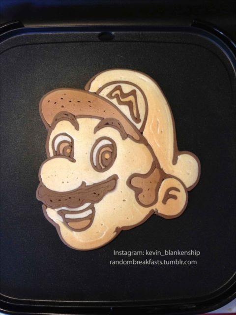 もったいなくて食べられない 超リアルなゲームキャラのお絵かきパンケーキ そうさめも