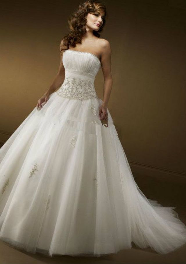 Puffy wedding dresses