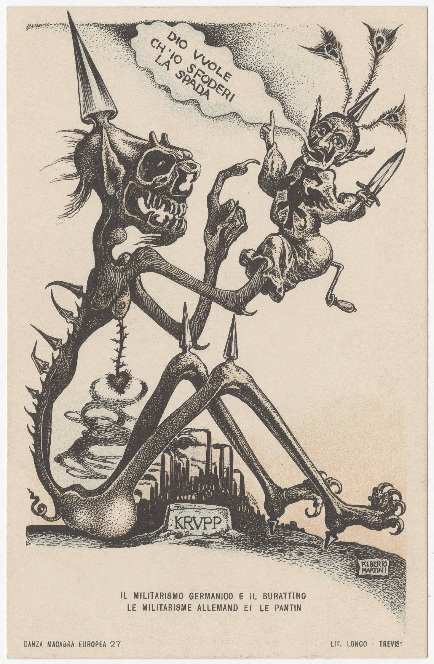 Alberto Martini - Danza Macabre Europea  N.27
