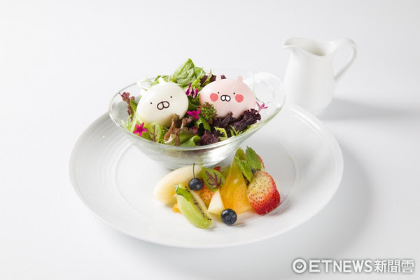 ▲　Line原創貼圖「兔丸」期間限定主題餐廳11/2開幕。(圖
