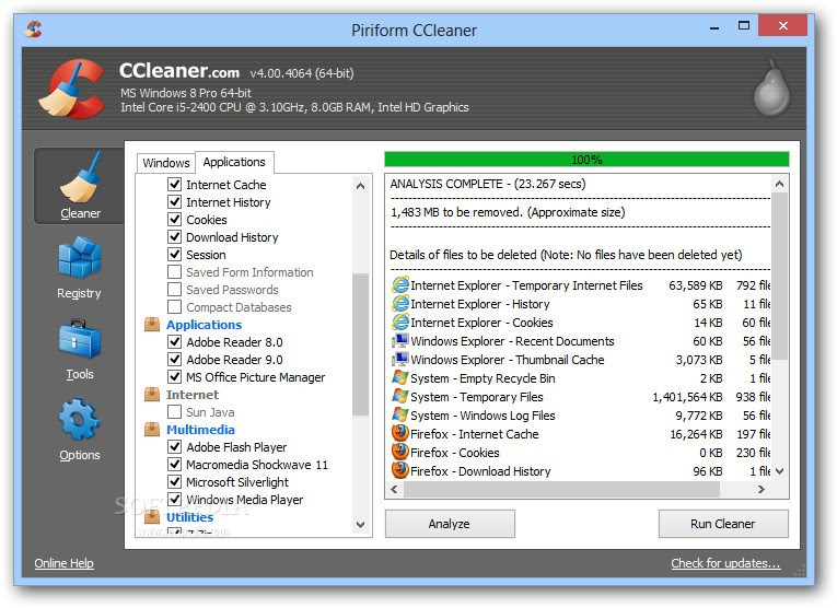 Como descargar ccleaner para windows 10 full gratis - Tab IBall ccleaner software for windows 7 free download original Savar Dear
