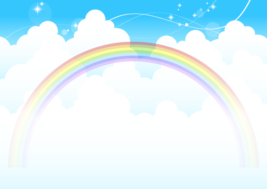 無料印刷可能虹 イラスト 背景 ただのディズニー画像