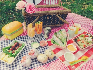 ピクニック 代々木公園へ ね ありがと