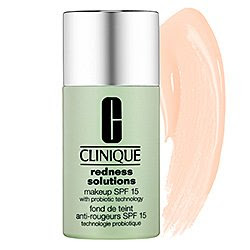 Clinique Redness Solutions Makeup SPF 15 with Probiotic Technology Color Calming Alabaster (Quantity of 2)