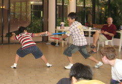 Saber Dueling Cameron's 10th