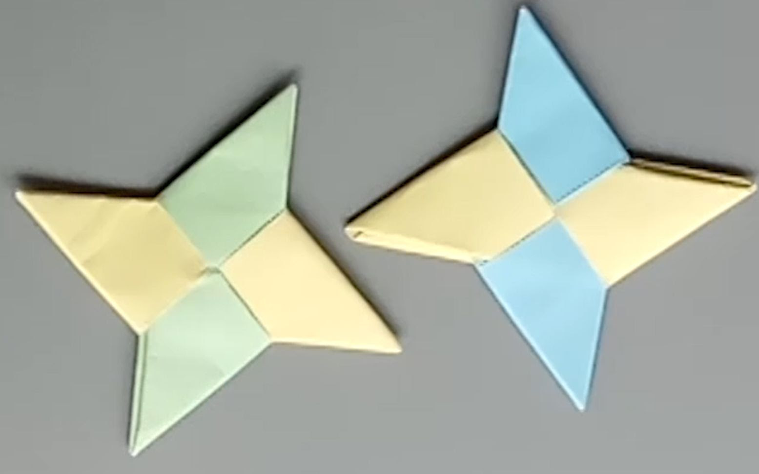 折纸 折忍者的独特武器忍者飞镖 哔哩哔哩 つロ干杯 Bilibili
