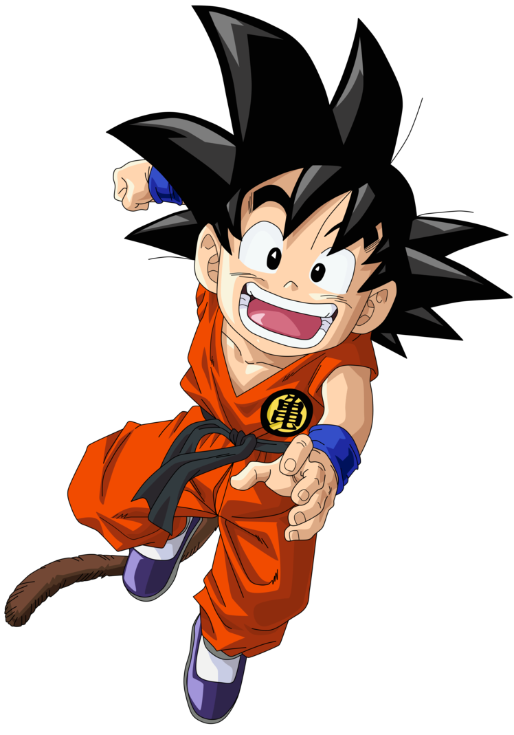 Download Kid Goku Vector Render/Extraction PNG - ClipArt Best ...