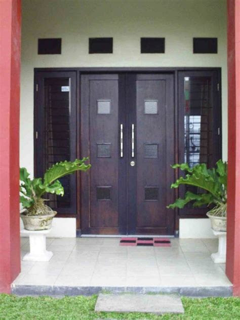 kombinasi warna cat kusen pintu  jendela interior rumah