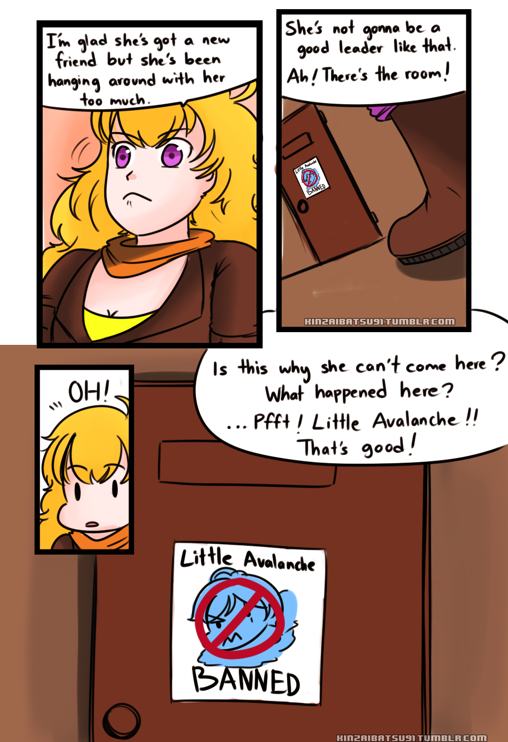 Ruby Rose Long Post Ish Rwby Weiss Schnee Yang Xiao Long Cinder Fall Kin Draws Stuff Sometimes Kin S Rwby Fanart Cinderruby Misundertanding Comic 8000x Px Wth Kinzaibatsu91