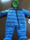 Carter's Pray Suit Snow Suit NWT Blue 3-6 Months