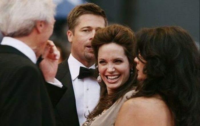 Angelina Jolie Funny Faces Pictures