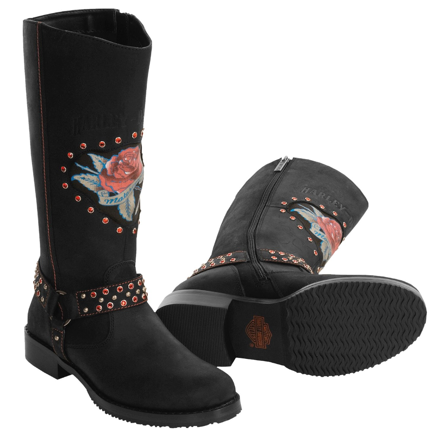 Harley-Davidson Pamela Motorcycle Boots (For Women) 1937A - Save 44%