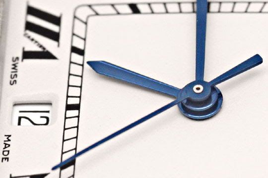 Original-Foto 3, CARTIER SANTOS GALBEE HERRENARMBANDUHR STAHLGOLD