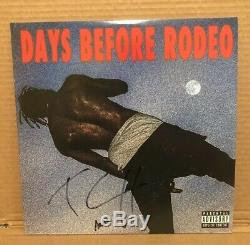 Travis Scott Autographed Days Before Rodeo Vinyl Lp Record Astroworld Drake