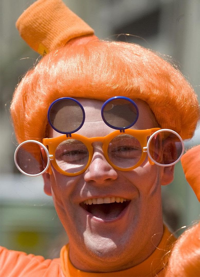 A Dutch fan