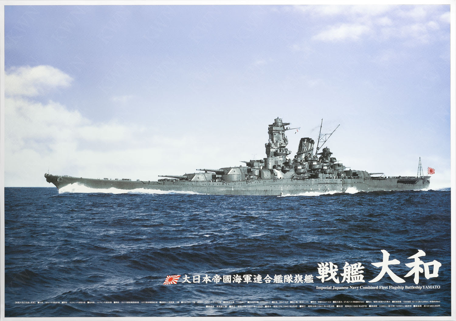 今や伝説となった 戦艦大和 の高画質画像まとめ 写真まとめサイト Pictas