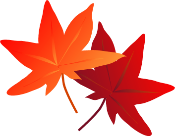 秋の紅葉 もみじのイラスト 無料イラスト フリー素材