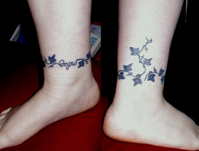 ankle tattoo
