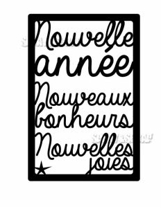 étiquette Nouvelle année