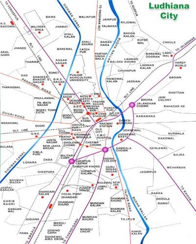 Geography of Ludhiana, Climate in Ludhiana, Ludhiana Population