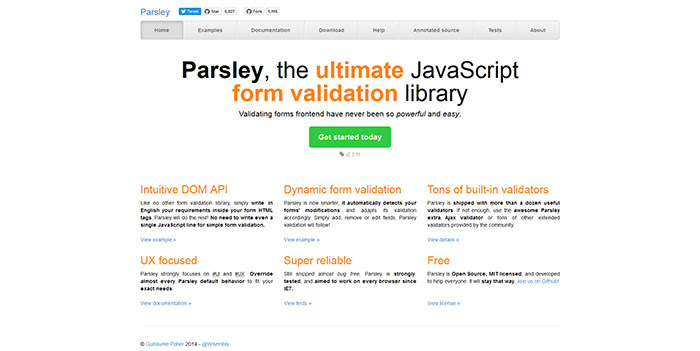 Parsley.js