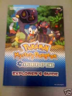 Pokemon Mystery Dungeon Explorers of Time Explorer's Guide, by Nintendo