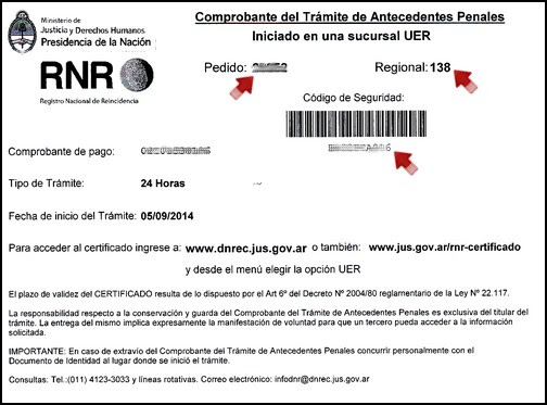 Registro Nacional de Reincidencia
