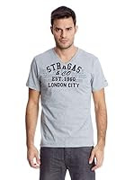 Paul Stragas Camiseta Manga Corta (Gris)