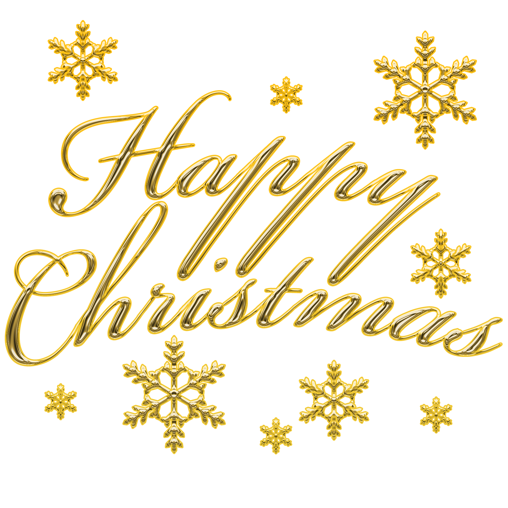 商用フリー 無料イラスト クリスマス Happychristmas文字 雪 商用ok フリー素材集 ナイスなイラスト