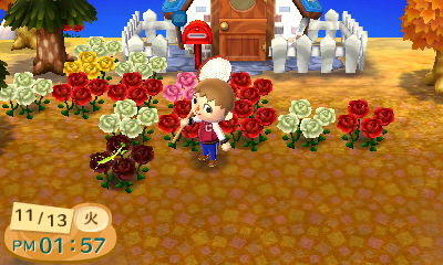 とびだせどうぶつの森 花の交配 とびだせどうぶつの森 ななむら日記