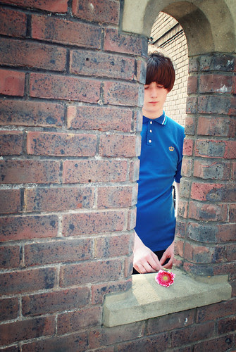 Queens Of Sounds Logo polo shirts Royal Blue- John