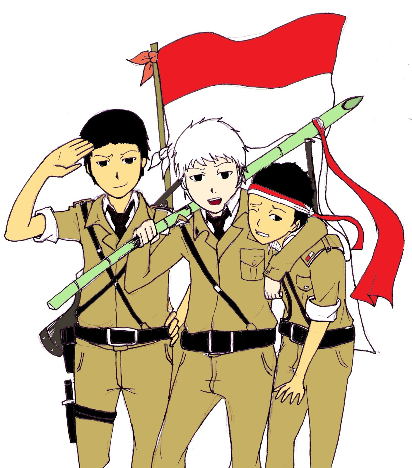 Kumpulan foto dan gambar kartun Hari Pahlawan 10 November 