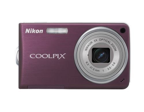 image of Nikon Coolpix S550 10MP Digital Camera with 5x Optical Zoom (Plum)