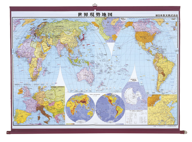新日本教文株式会社 教文オリジナル地図シリーズ