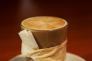 A latte
