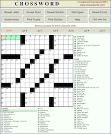 Build Your Own Crossword Puzzles