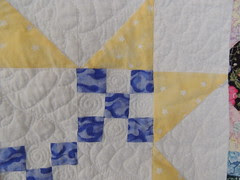 Quilting Detail Large Star Block