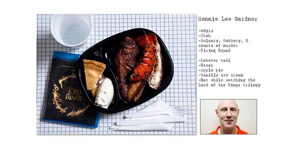 Top 10 Last Meals for Death Rows photo