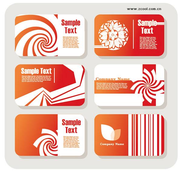 Download Fashion membership card template vector material_Download ...