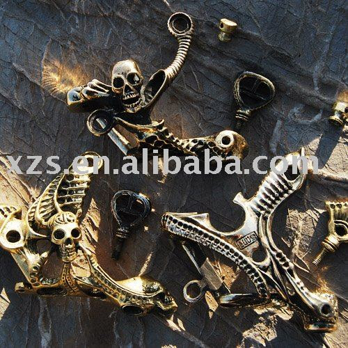 See larger image: 3 Custom Luo's Style Tattoo Machine Frame Pure Copper