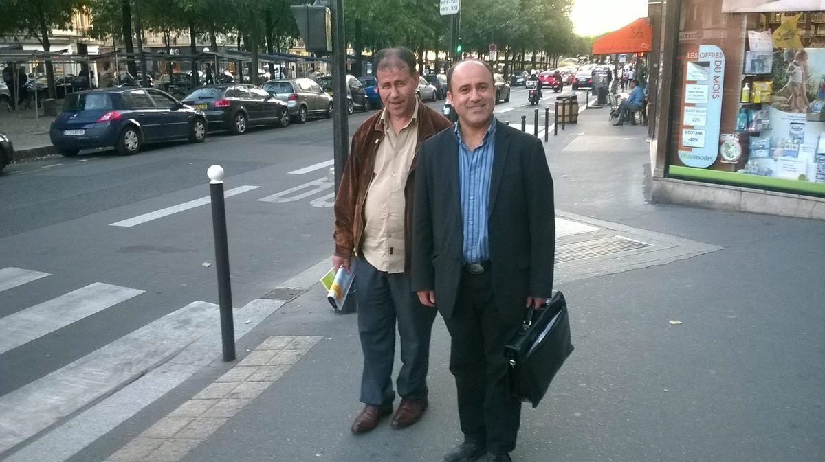Avec l'immense écrivain Youcef ZIREM