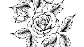 Stunning Rose With Leaves Tattoo Designs for a Timeless and Elegant Look