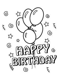  10 birthday card ideas birthday coloring pages birthday images