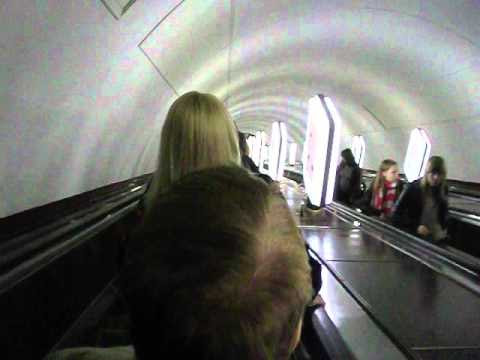 Descending to the worlds deepest metro station