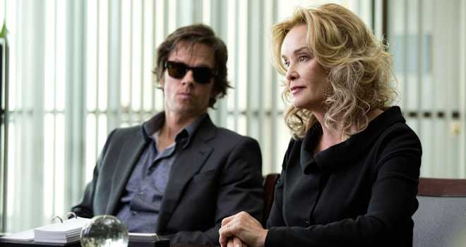 Left to right: Mark Wahlberg is Jim Bennett and Jessica Lange is Roberta in THE GAMBLER, from Paramount Pictures.GB-08852R