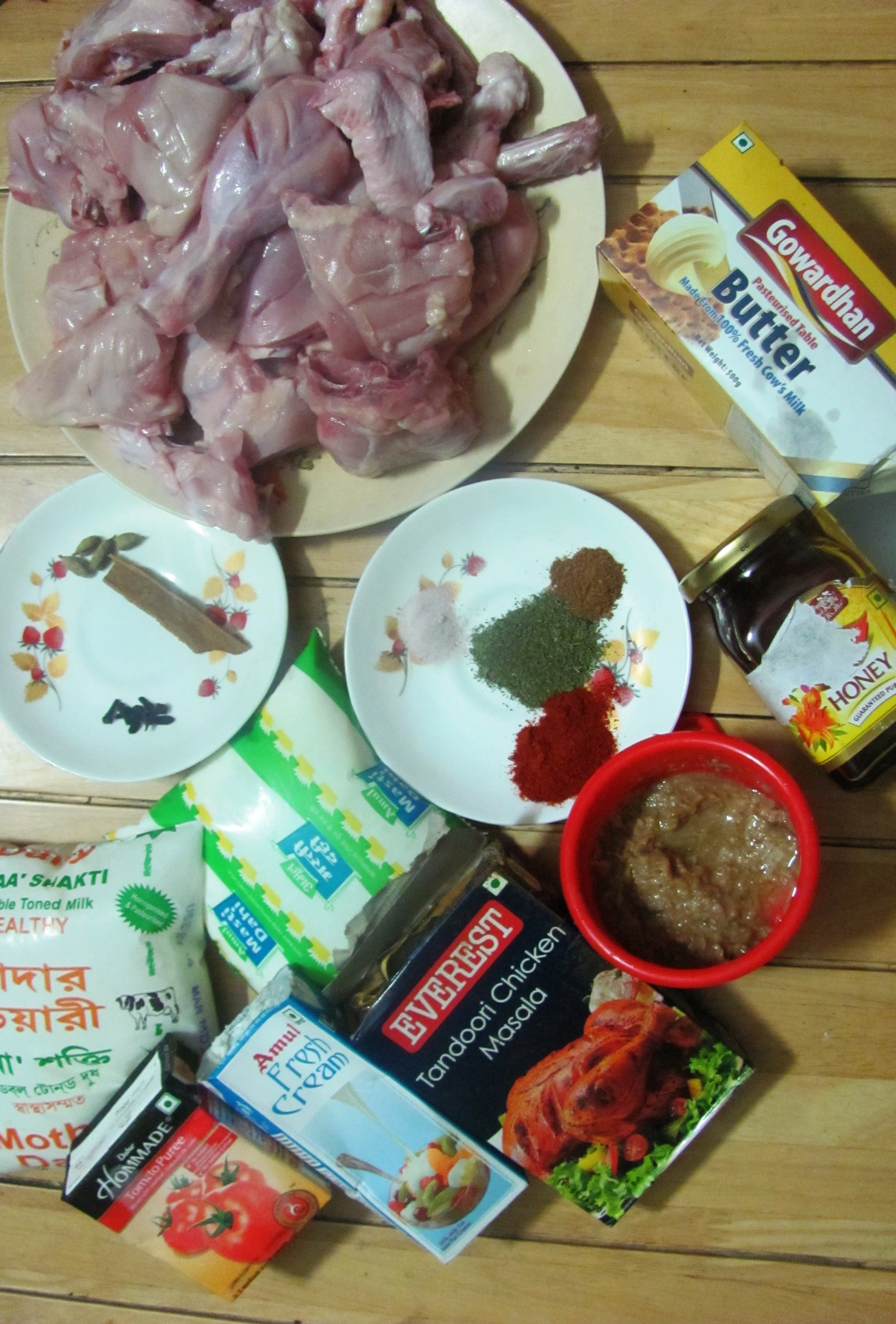 Chicken Tikka Masala Ingredients